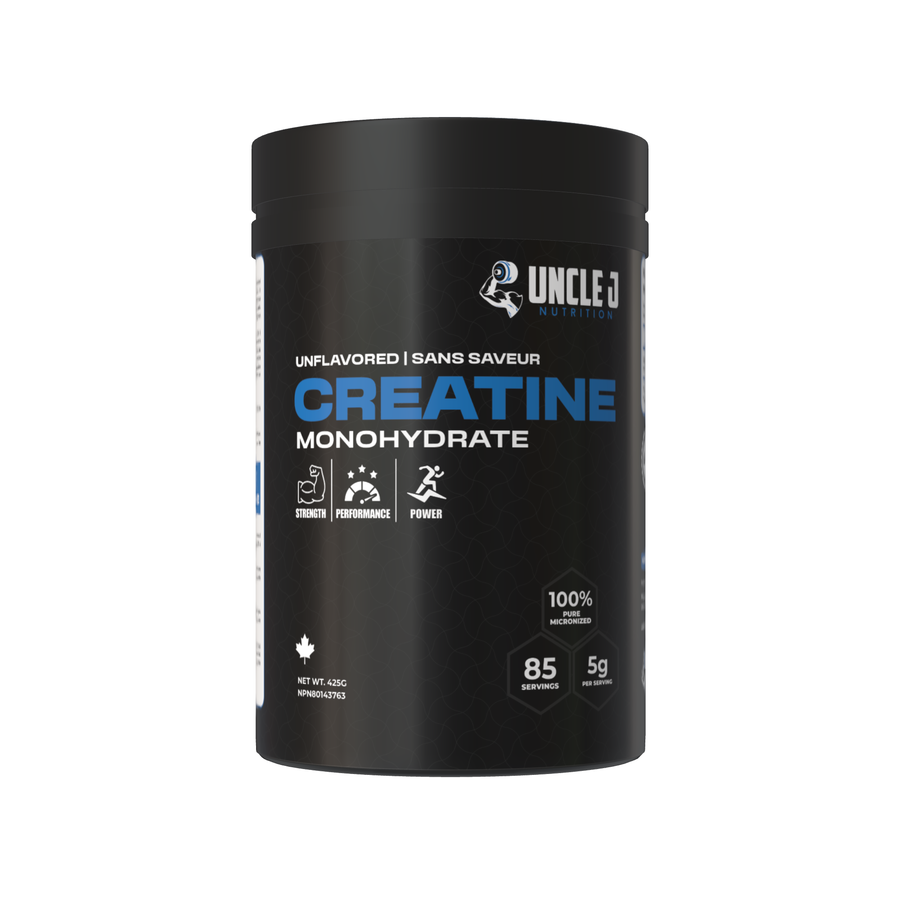 Uncle J Nutrition - 100% Pure Creatine Monohydrate 425g